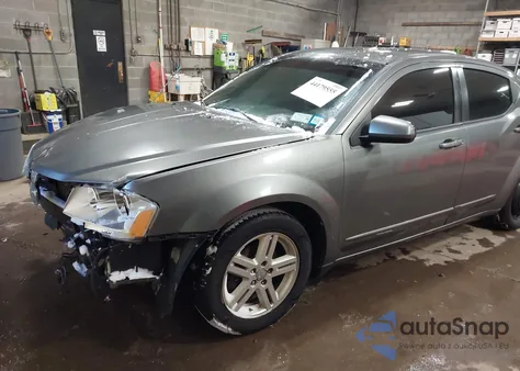 2013 Dodge Avenger Sxt from USA, damaged, VIN 1C3CDZCBXDN590353